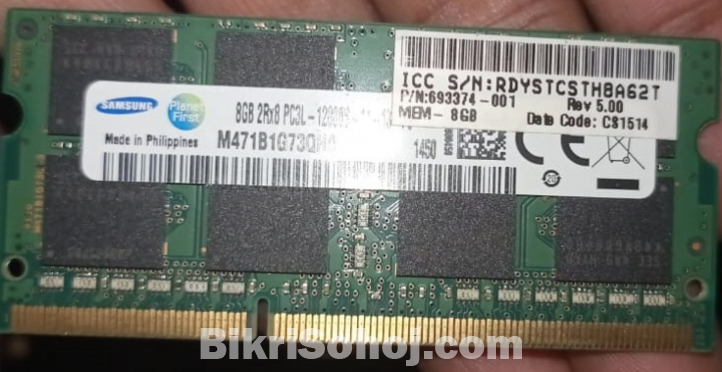 8GB Laptop Ram